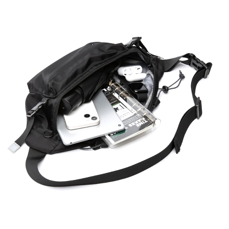 กระเป๋าคาดเอว/คาดอก Oxford กันน้ำ ดีไซน์เท่ จุ iPad ได้ พร้อมลุยทุกทริป! - Image 5