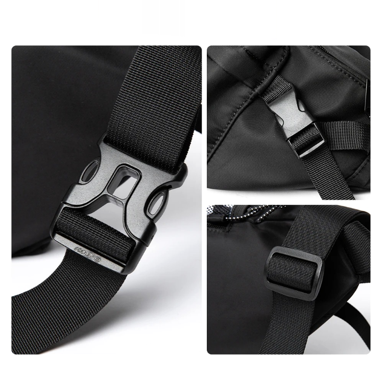 กระเป๋าคาดเอว/คาดอก Oxford กันน้ำ ดีไซน์เท่ จุ iPad ได้ พร้อมลุยทุกทริป! - Image 9