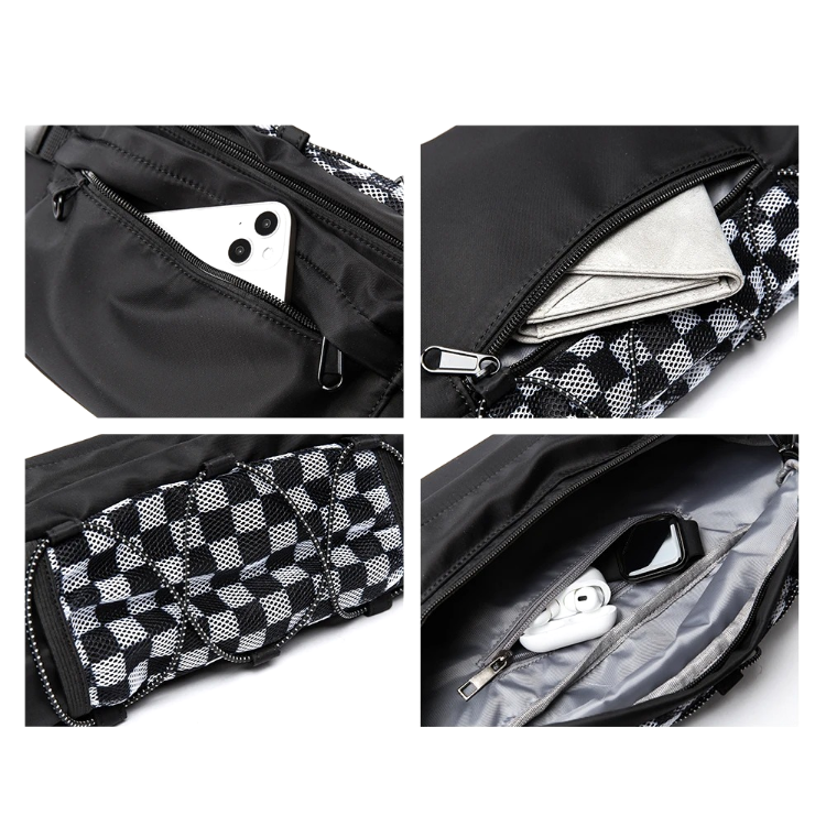 กระเป๋าคาดเอว/คาดอก Oxford กันน้ำ ดีไซน์เท่ จุ iPad ได้ พร้อมลุยทุกทริป! - Image 8