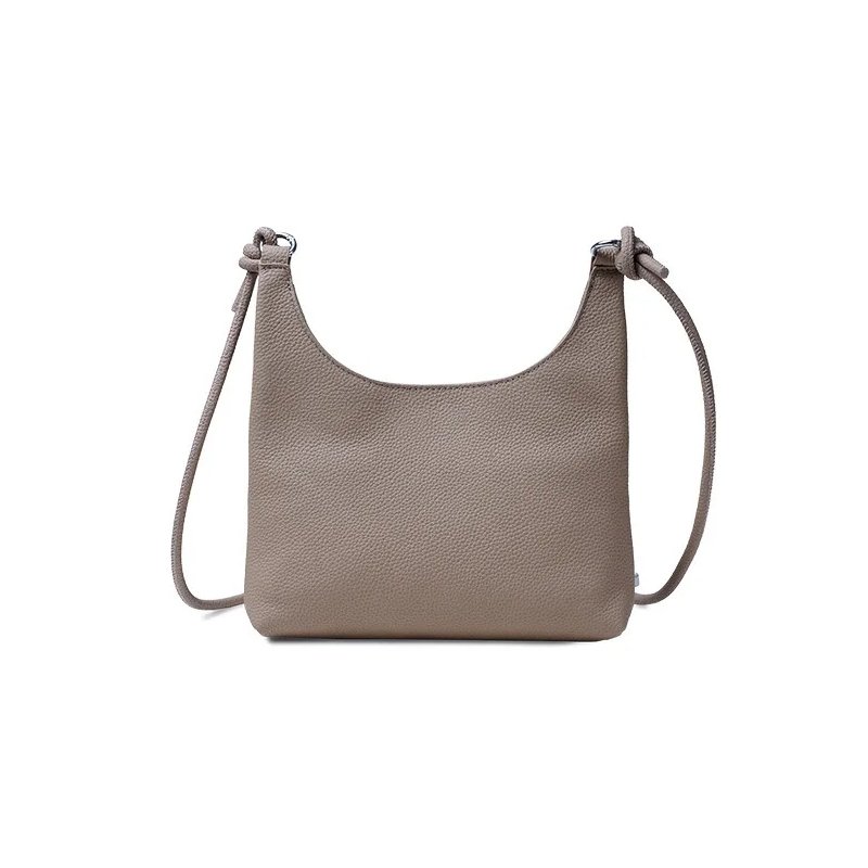 กระเป๋าสะพายข้างหนังวัวแท้ Hobo ลายตาราง ดีไซน์น่ารัก พกพาสะดวก! - Image 2