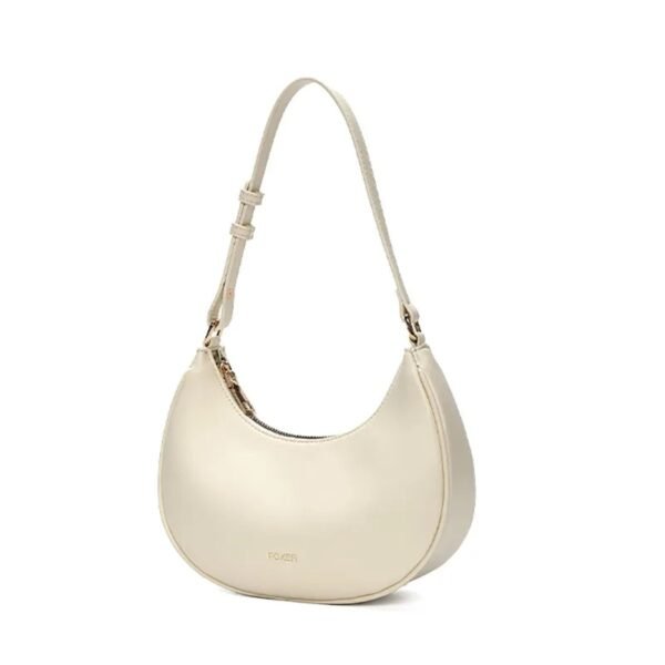 กระเป๋าสะพายข้างดีไซน์ Half-Moon สุดชิก วัสดุ PU นุ่ม น้ำหนักเบา!