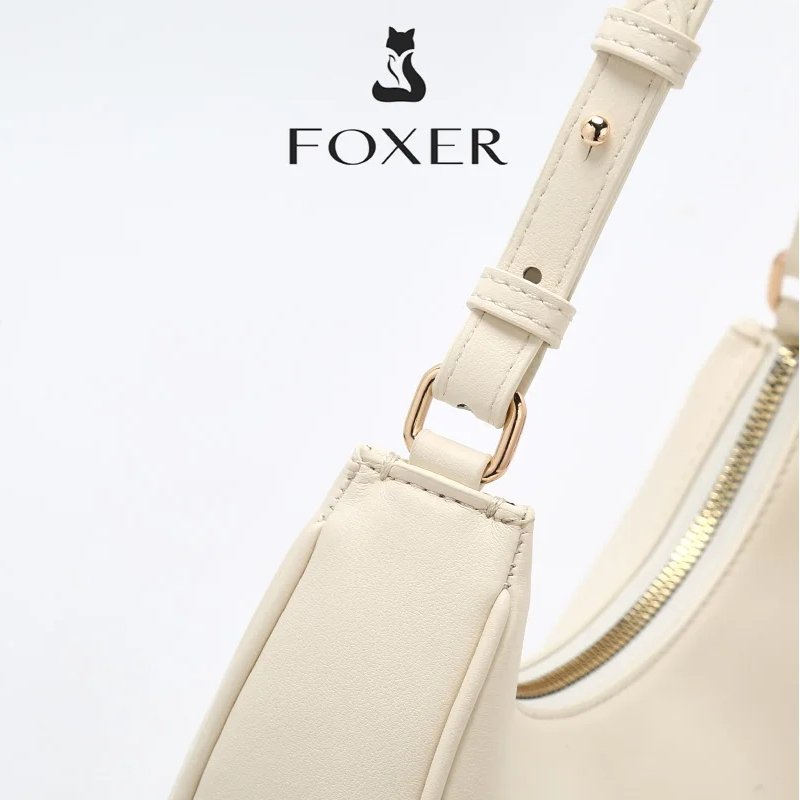 กระเป๋าสะพายข้างดีไซน์ Half-Moon สุดชิก วัสดุ PU นุ่ม น้ำหนักเบา! - Image 5