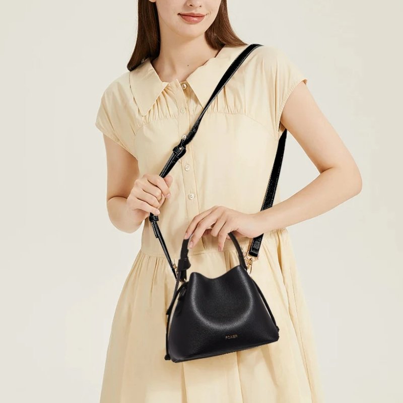 กระเป๋าถือดีไซน์คลาสสิก วัสดุ PU คุณภาพพรีเมียม สวยหรู แมทช์ได้ทุกสไตล์! - Image 12