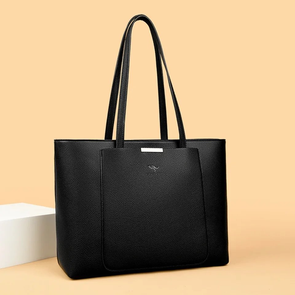 กระเป๋าโท้ทหนัง PU ดีไซน์เรียบหรู ความจุใหญ่ ตอบโจทย์ทุกวันทำงานและการเดินทาง! - Image 20