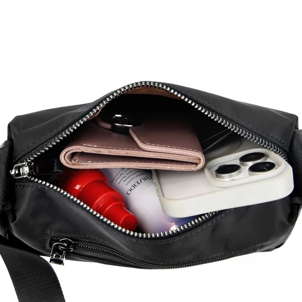 กระเป๋าสะพายข้างผ้า Oxford ดีไซน์สปอร์ต น้ำหนักเบา สายสะพายกว้าง สะดวกสบายทุกการใช้งาน! - Image 14