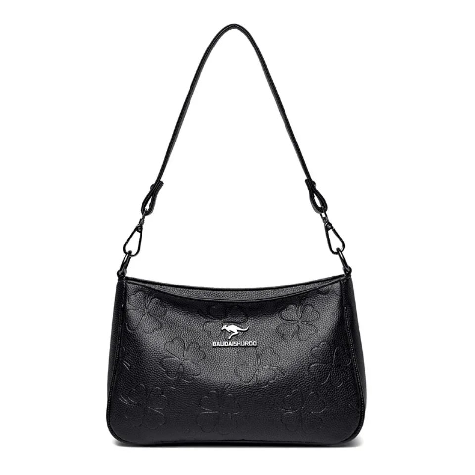 กระเป๋าสะพายข้างดีไซน์ Hobo หนัง PU คุณภาพสูง สวยหรู จุของได้เยอะ เหมาะทุกโอกาส! - Image 8