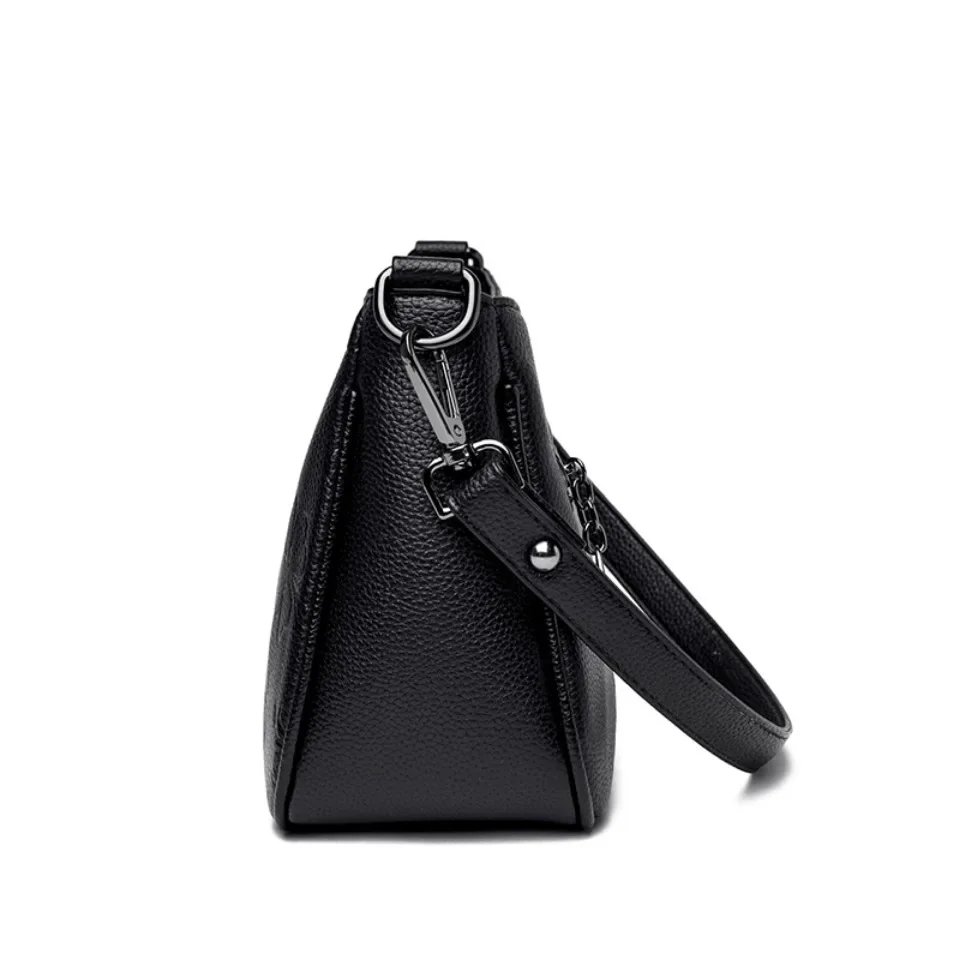 กระเป๋าสะพายข้างดีไซน์ Hobo หนัง PU คุณภาพสูง สวยหรู จุของได้เยอะ เหมาะทุกโอกาส! - Image 4