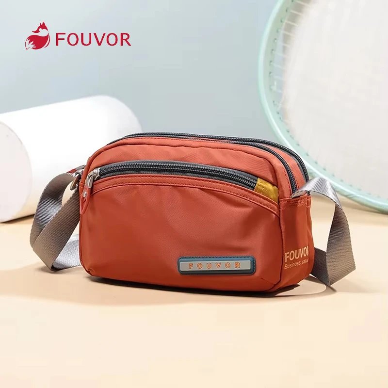 Fouvorผู้หญิงไหล่กระเป๋าแนวโน้ม 2025 ไนลอนกระเป๋าCrossbodyขนาดเล็กแฟชั่นกีฬากันน้ําHigh End Messengerกระเป๋าสุภาพสตรี 2587-19 - Image 3