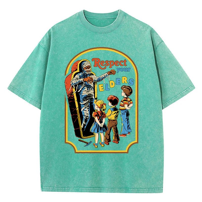 เสื้อยืดผ้าฝ้ายลายตลกสำหรับคุณแม่ สไตล์วินเทจ ใส่สบาย ระบายอากาศดีเยี่ยม พร้อมมอบความสนุกและเอกลักษณ์ไม่ซ้ำใคร - Image 3