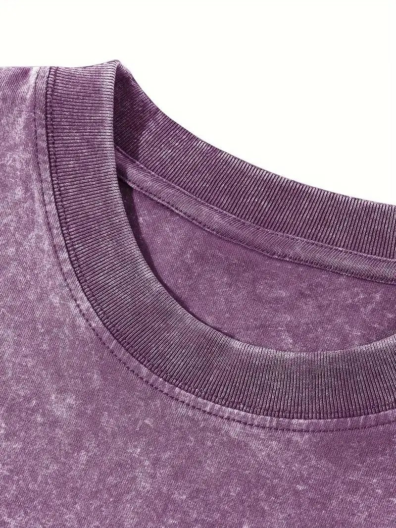 เสื้อยืดสไตล์เรโทรผ้าฝ้าย 100% พิมพ์ลาย "Paradise For Life" สวมใส่สบาย ระบายอากาศดี เหมาะสำหรับผู้ที่รักความเท่และมีสไตล์ในแบบวินเทจ - Image 2