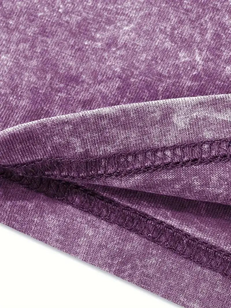 เสื้อยืดสไตล์เรโทรผ้าฝ้าย 100% พิมพ์ลาย "Paradise For Life" สวมใส่สบาย ระบายอากาศดี เหมาะสำหรับผู้ที่รักความเท่และมีสไตล์ในแบบวินเทจ - Image 5