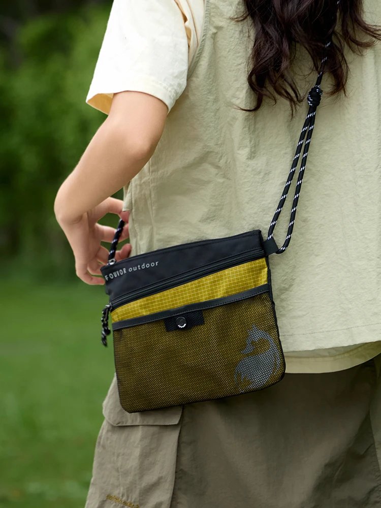 กระเป๋าสะพายข้าง Fouvor ดีไซน์เรียบง่าย เบา ทนทาน จุครบทุกของจำเป็น เหมาะทุกไลฟ์สไตล์ - Image 2