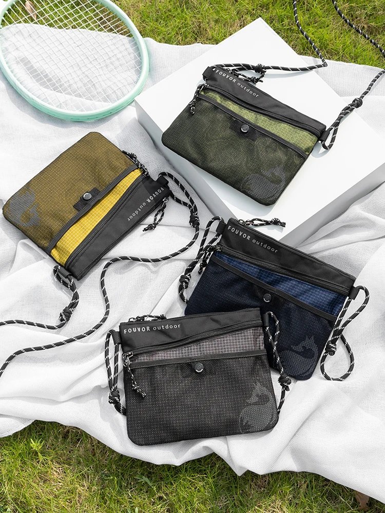 กระเป๋าสะพายข้าง Fouvor ดีไซน์เรียบง่าย เบา ทนทาน จุครบทุกของจำเป็น เหมาะทุกไลฟ์สไตล์ - Image 4