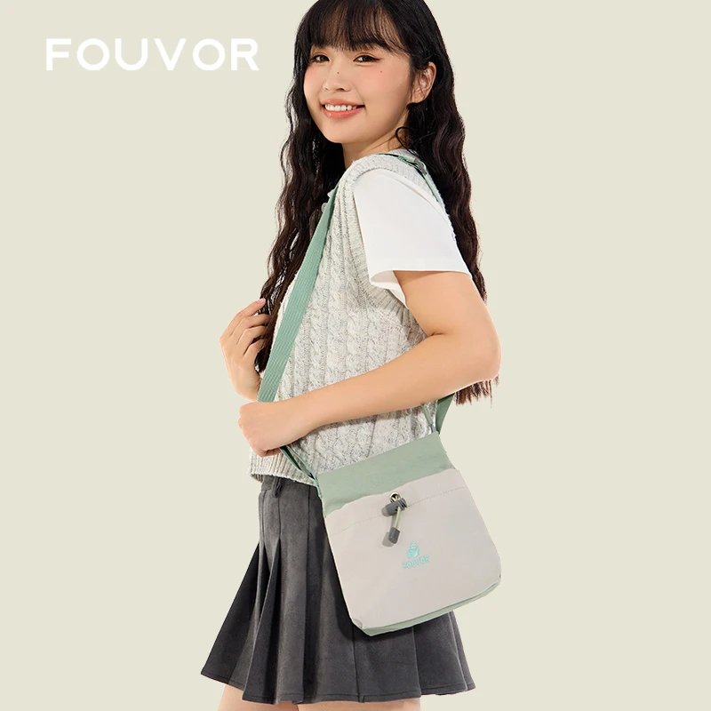 กระเป๋าสะพายข้าง Fouvor ดีไซน์เรียบง่าย เบา ทนทาน จุครบทุกของจำเป็น เหมาะทุกไลฟ์สไตล์ - Image 3