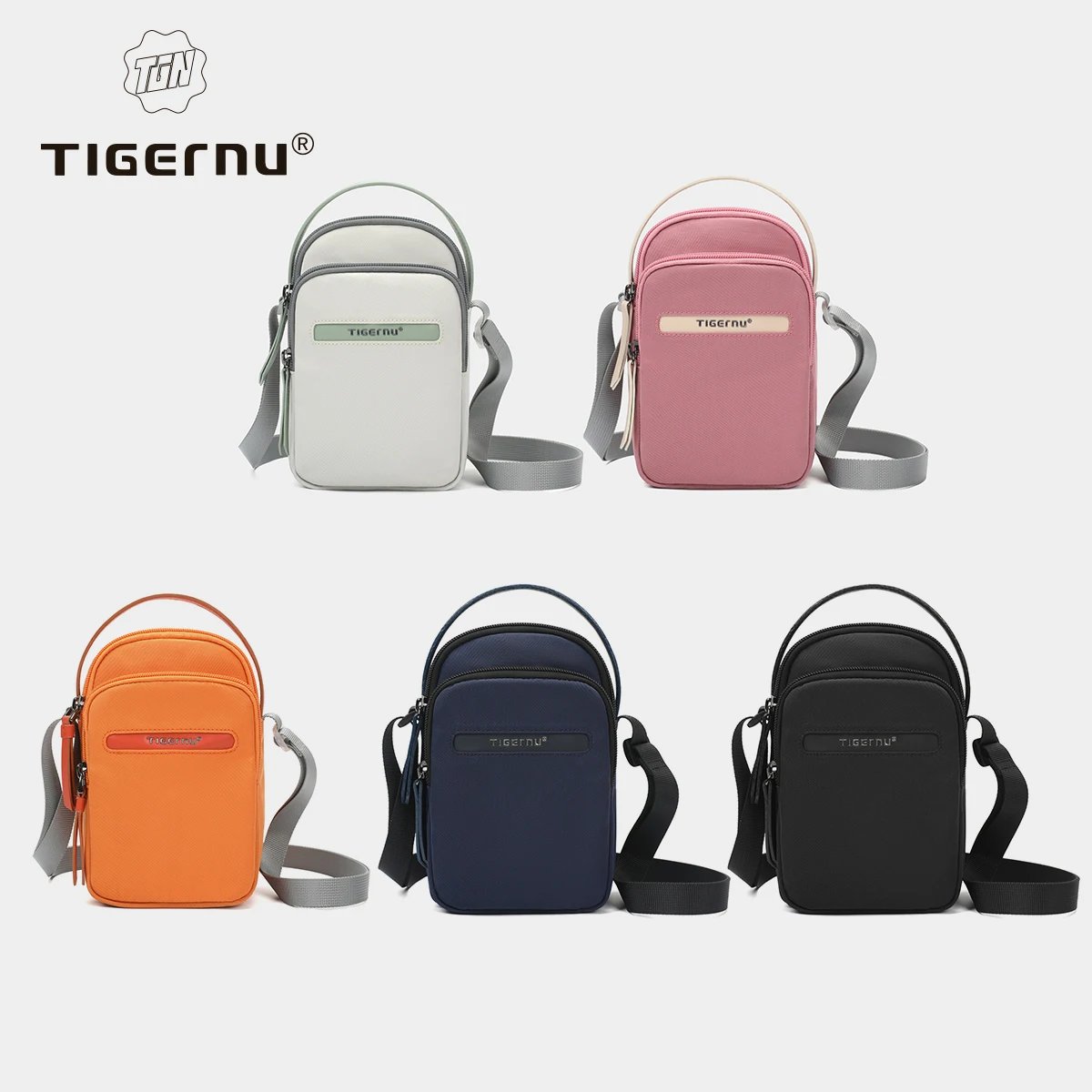 กระเป๋าสะพายข้างดีไซน์กะทัดรัด น้ำหนักเบา กันน้ำได้ดี มาพร้อมซิปนวัตกรรม ทนทาน เหมาะกับทุกโอกาส มอบความสะดวกสบายและสไตล์ที่ลงตัว - Image 7