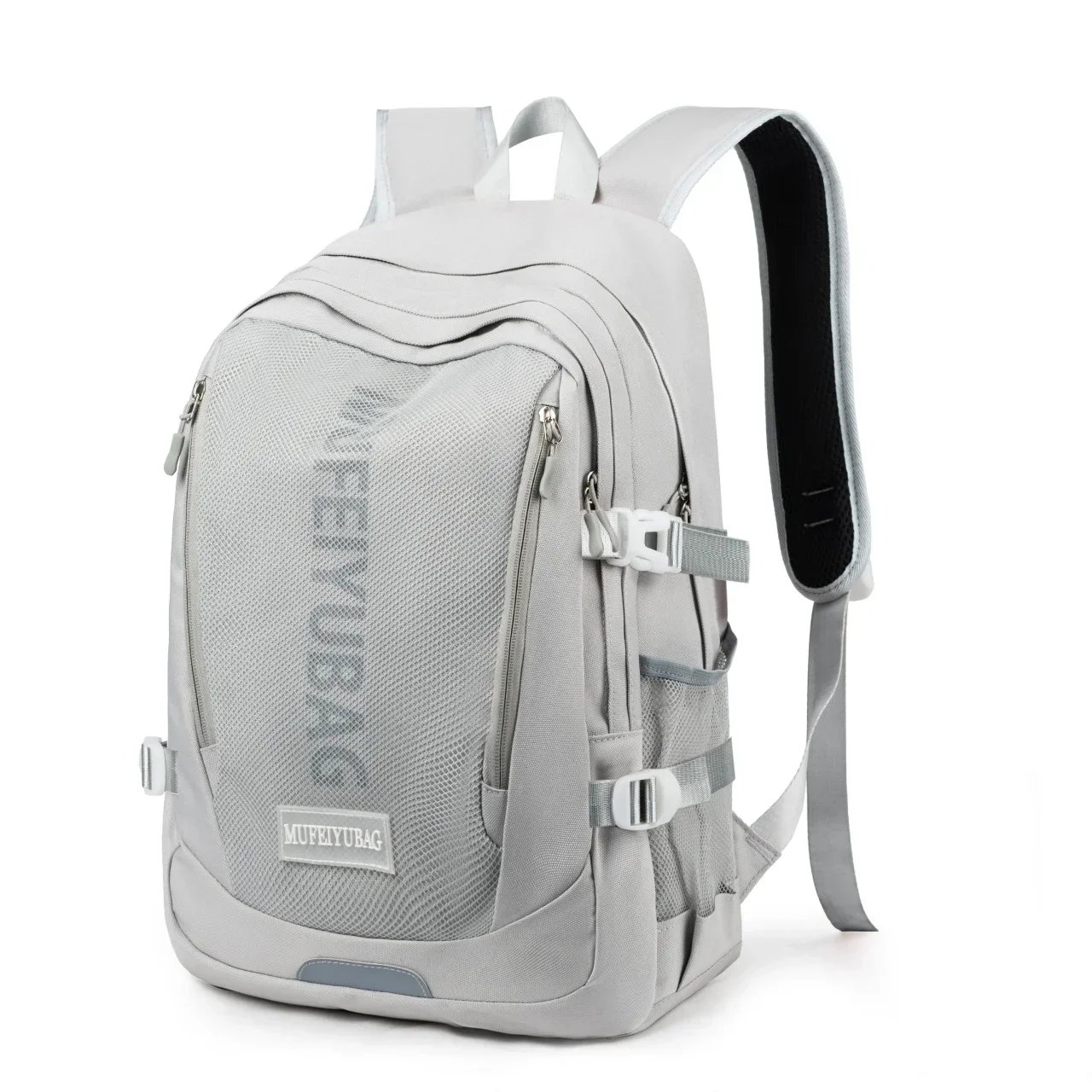 กระเป๋าเป้สะพายหลังดีไซน์ทันสมัย กันน้ำได้ จุของได้เยอะ เหมาะสำหรับนักเรียน นักศึกษา และการเดินทาง มอบความสะดวกสบายและทนทาน - Image 3