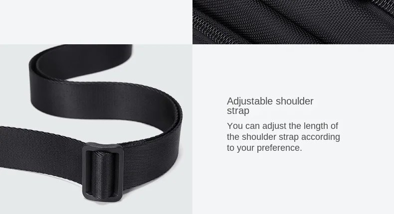 กระเป๋าสะพายข้างสำหรับผู้ชาย กันน้ำ น้ำหนักเบา ดีไซน์เรียบง่ายทันสมัย พร้อมช่องป้องกันขโมย มอบความสะดวกสบายและปลอดภัยในทุกการเดินทาง กระเป๋าสะพายข้างสำหรับผู้ชาย กันน้ำ น้ำหนักเบา ดีไซน์เรียบง่ายทันสมัย พร้อมช่องป้องกันขโมย มอบความสะดวกสบายและปลอดภัยในทุกการเดินทาง