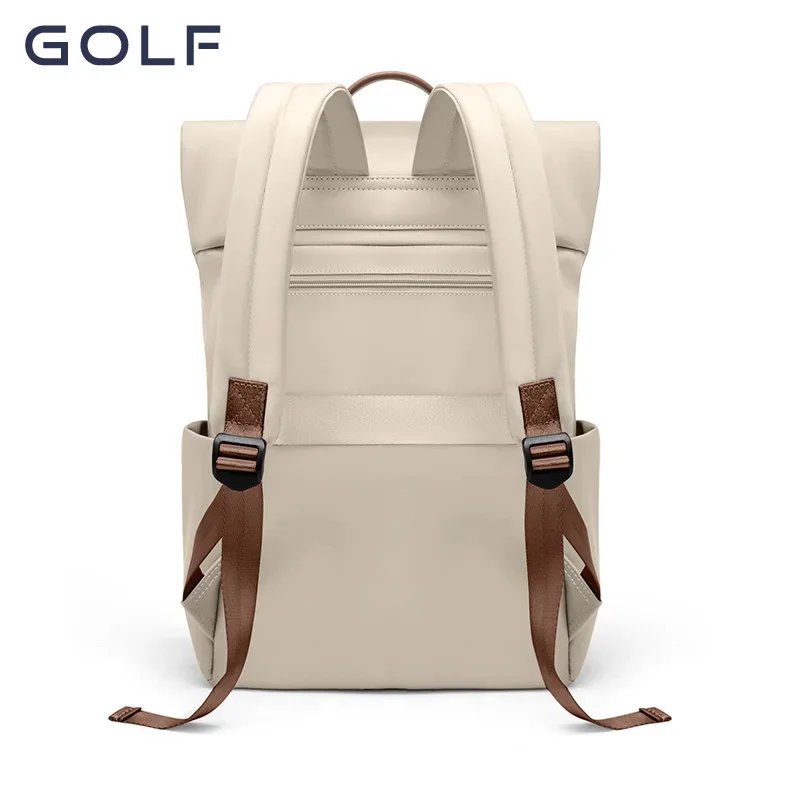 GOLF Elegantกระเป๋าเป้สะพายหลังผู้หญิงความงามกระเป๋าเป้สะพายหลังกันน้ําแล็ปท็อป 15 6 นิ้วป้องกันการโจรกรรมกระเป๋าหรูหราสําหรับผู้หญิงแนวโน้ม 2024 - Image 4