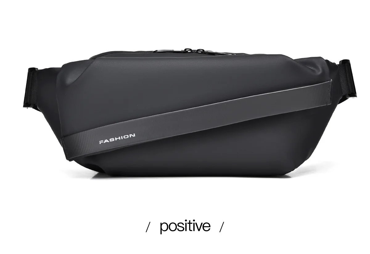 กระเป๋าคาดอกดีไซน์เท่ ทันสมัย วัสดุ PU กันน้ำ จุของได้เยอะ เหมาะกับทุกสไตล์ มอบความคล่องตัวและดูดีในทุกวัน