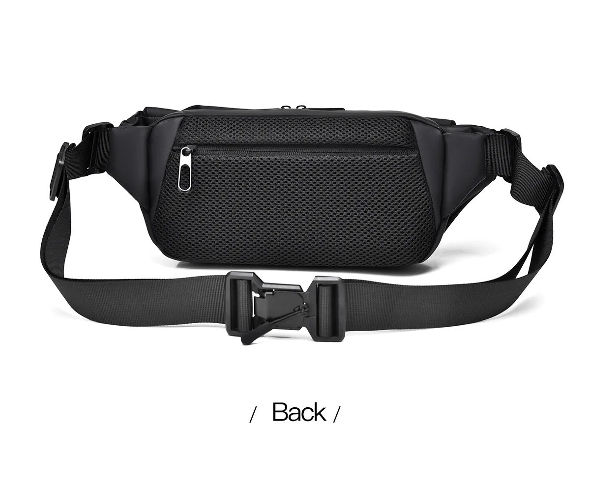 กระเป๋าคาดอกดีไซน์เท่ ทันสมัย วัสดุ PU กันน้ำ จุของได้เยอะ เหมาะกับทุกสไตล์ มอบความคล่องตัวและดูดีในทุกวัน