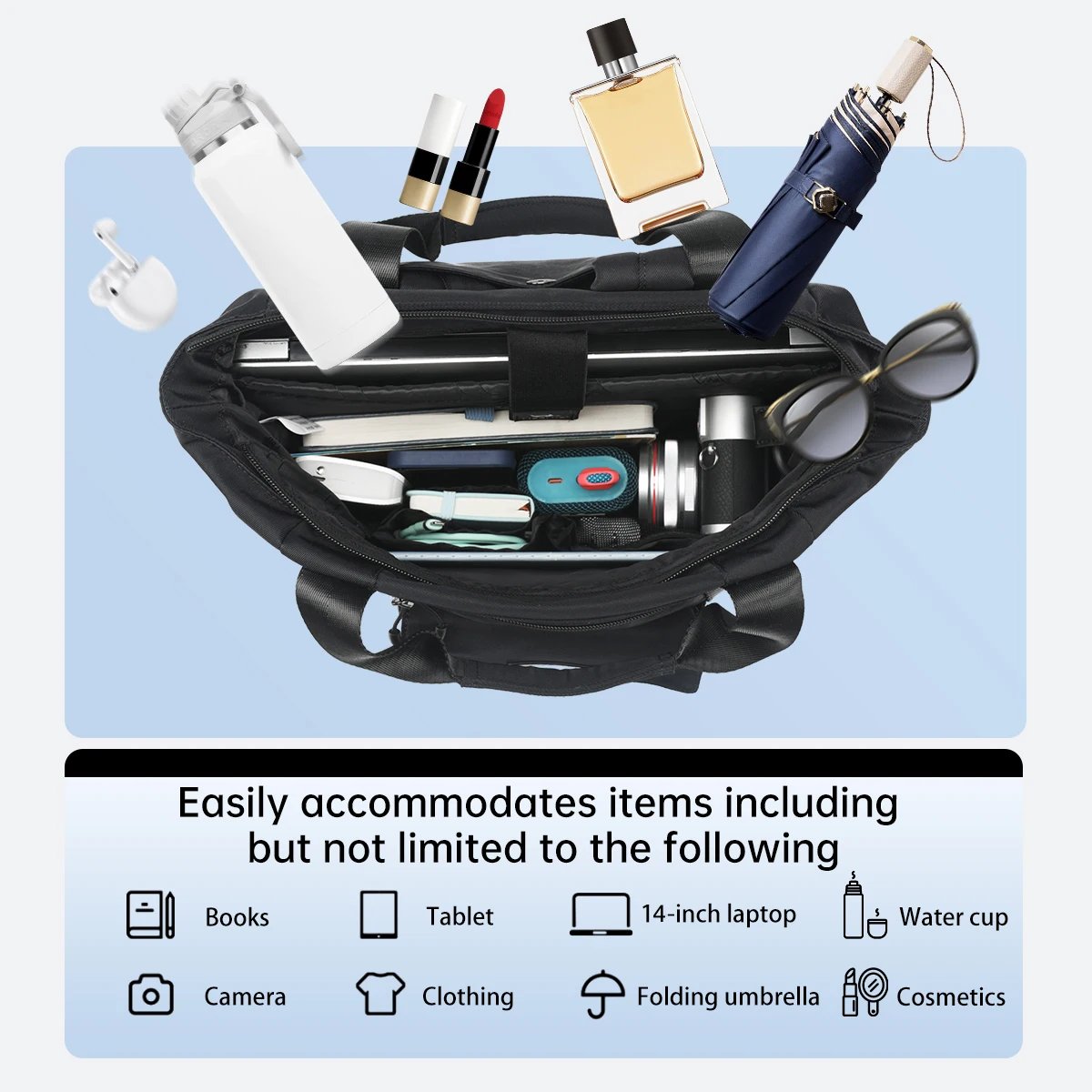 Tigernu กระเป๋าเป้สะพายหลังกระเป๋าผู้หญิงแฟชั่นกระเป๋าสะพายกระเป๋าถือสําหรับสาวสลิงกระเป๋ากระเป๋าเป้สะพายหลังหญิงสําหรับเดินทางสําหรับโรงเรียนกระเป๋าเป้สะพายหลัง - Image 5