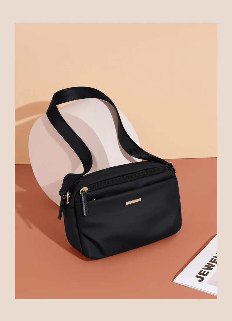 กระเป๋าสะพายข้างสำหรับผู้หญิง กันน้ำ น้ำหนักเบา ดีไซน์แฟชั่น ช่องเยอะ เหมาะกับการใช้งานหลากหลาย มอบความคล่องตัวและดูดีในทุกวัน